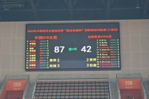 分差翻倍全程碾压！中国U18女篮轻取拉脱维亚U18