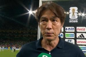 洪明甫：输球是教练的责任，丢球后不知道如何控制比赛球员尽力了