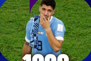想念苏神！自1990年后，苏亚雷斯没首发时乌拉圭一场世界杯都没赢